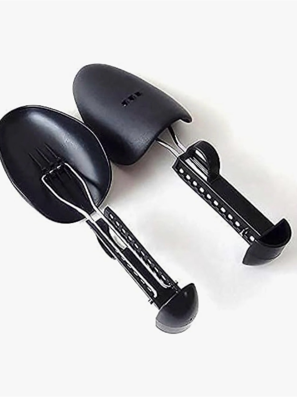 Set of 2 Black Adjustable Shoe Trees/Shoe Stretcher/Shoe Shaper